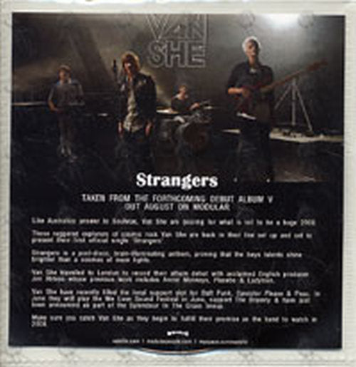 VAN SHE - Strangers - 1