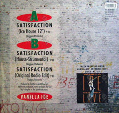 VANILLA ICE - Satisfaction - 2