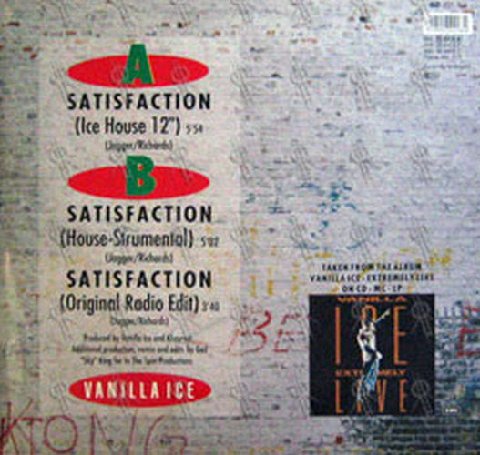 VANILLA ICE - Satisfaction - 2