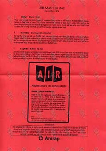 VARIOUS ARTISTS - AIR Sampler #42 - 4