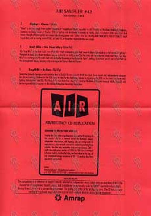 VARIOUS ARTISTS - AIR Sampler #42 - 4