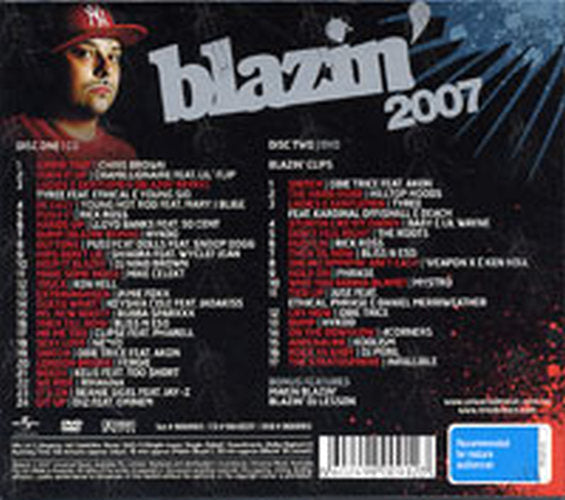 VARIOUS ARTISTS - Blazin&#39; 2007 - 2