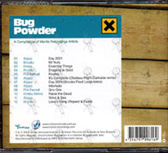 VARIOUS ARTISTS - Bug Powder: A Compilation Of Mantis Recordings Artists - 2