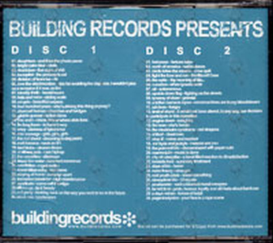 VARIOUS ARTISTS - Building Records Presents 60 Songs - 2