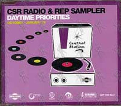 VARIOUS ARTISTS - CSR Radio & Rep Sampler: Daytime Priorities October - January 06 - 1