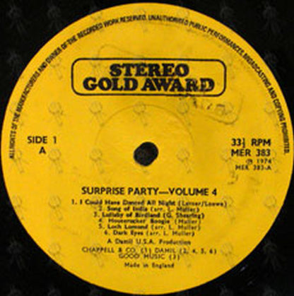 VARIOUS ARTISTS - Come To Our Suprise Party Vol. 4 - 3