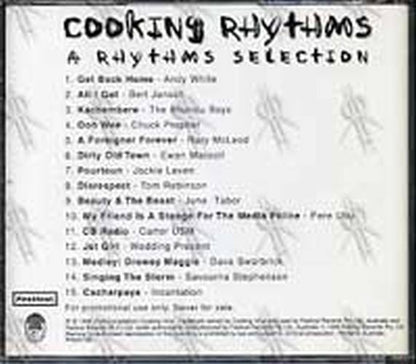VARIOUS ARTISTS - Cooking Rhythms: Sampler 1998 - 2