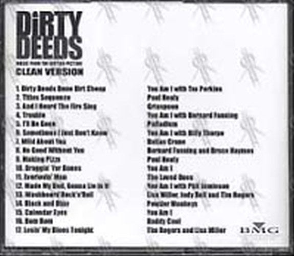 VARIOUS ARTISTS - Dirty Deeds Soundtrack - 2