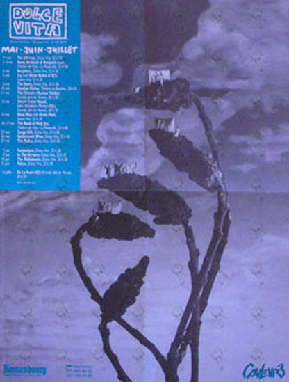 VARIOUS ARTISTS - Double Sided 'Dolce Vita' Festival Promo Poster - 1