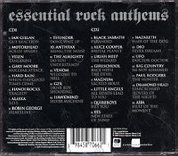 VARIOUS ARTISTS - Essential Rock Anthems - 4