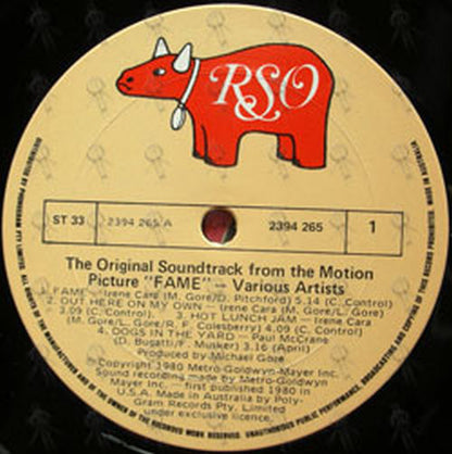 VARIOUS ARTISTS - Fame - Sountrack - 4