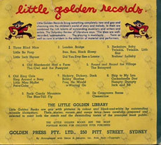 VARIOUS ARTISTS - Favorite Songs From Mother Goose - 2