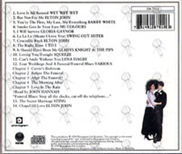 VARIOUS ARTISTS - Four Weddings &amp; A Funeral - 2