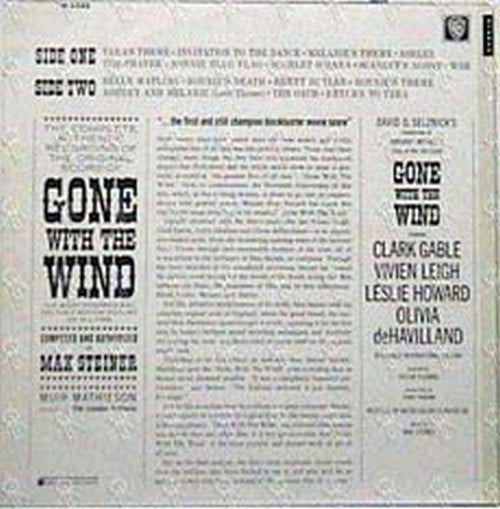 VARIOUS ARTISTS - Gone With The Wind - 2