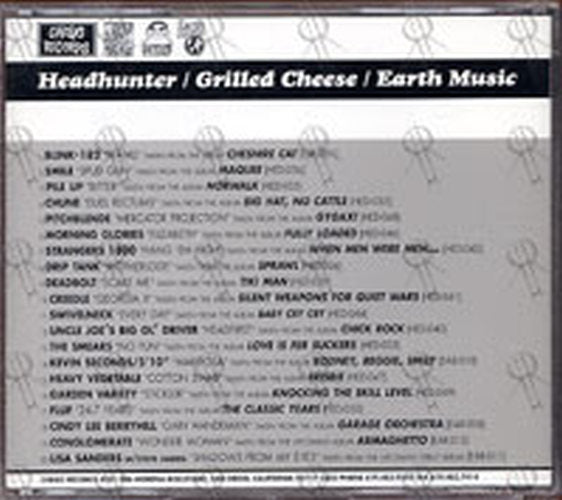 VARIOUS ARTISTS - Headhunter / Grilled Cheese / Earth Music 1995 Fall Sampler - 2