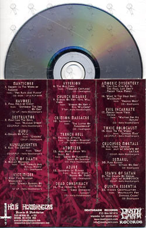 Hells Headbangers / Deathgasm - Rare Records Au