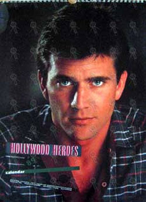 VARIOUS ARTISTS - Hollywood Heroes 1989 Calendar - 1