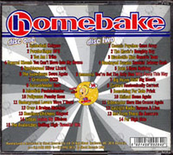 VARIOUS ARTISTS - Homebake - 2