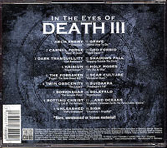 VARIOUS ARTISTS - In The Eyes Of Death III - 2