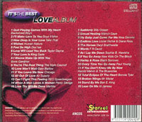 VARIOUS ARTISTS - It's The Best Love Album - 2