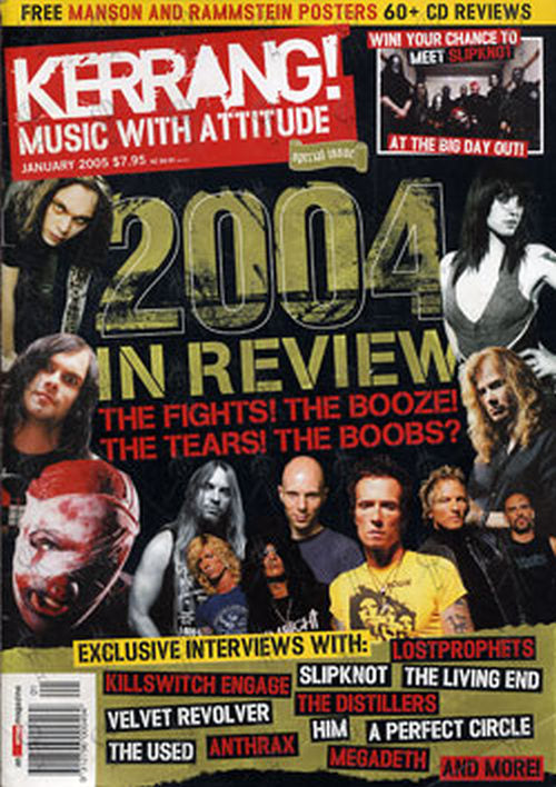 VARIOUS ARTISTS - &#39;Kerrang&#39; - January 2005 - 2004 In Review - 1