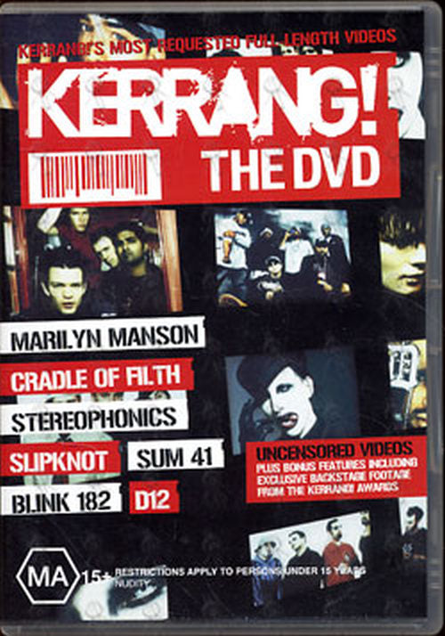 VARIOUS ARTISTS - Kerrang! The DVD - 1