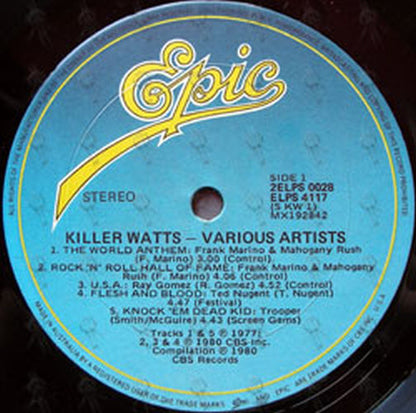 VARIOUS ARTISTS - Killer Watts - 3