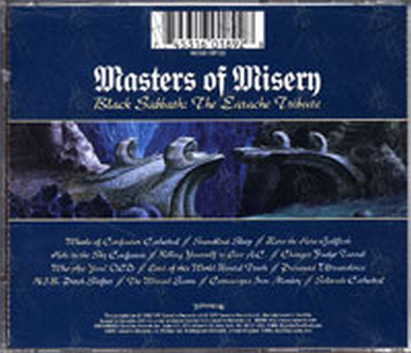 VARIOUS ARTISTS - Masters Of Misery - Black Sabbath: The Earache Tribute - 2