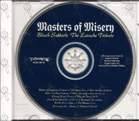 VARIOUS ARTISTS - Masters Of Misery - Black Sabbath: The Earache Tribute - 3