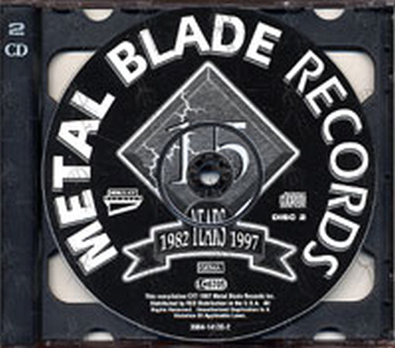 VARIOUS ARTISTS - Metal Blade Records Inc. 15th Anniversary Compilation - 4