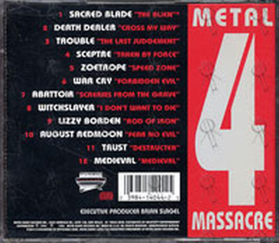 VARIOUS ARTISTS - Metal Massacre IV - 2