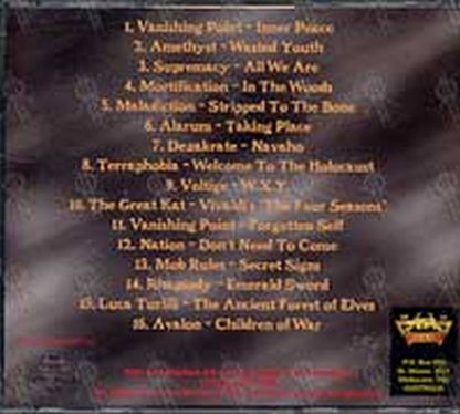 VARIOUS ARTISTS - Metal Warriors 'Halloween Metalfest' - 2