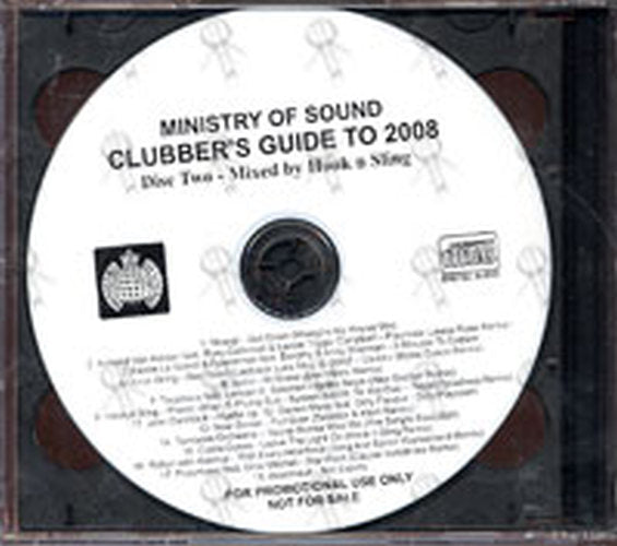 VARIOUS ARTISTS - Ministry Of Sound: Clubber's Guide To 2008 - 2