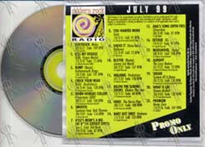 VARIOUS ARTISTS - Modern Rock Radio July 99 - 2