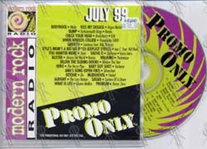 VARIOUS ARTISTS - Modern Rock Radio July 99 - 1