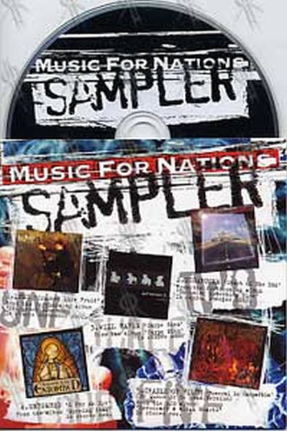 VARIOUS ARTISTS - 'Music For Nations' Sampler - 1