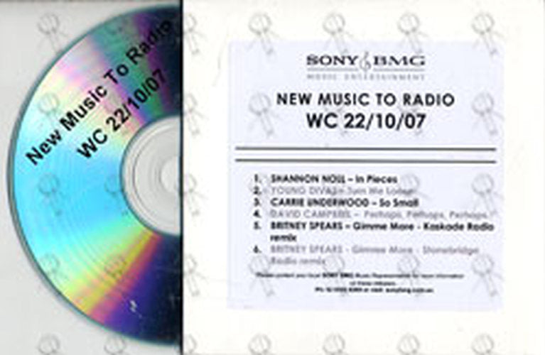 VARIOUS ARTISTS - New Music To Radio WC 22/10/07 - 1