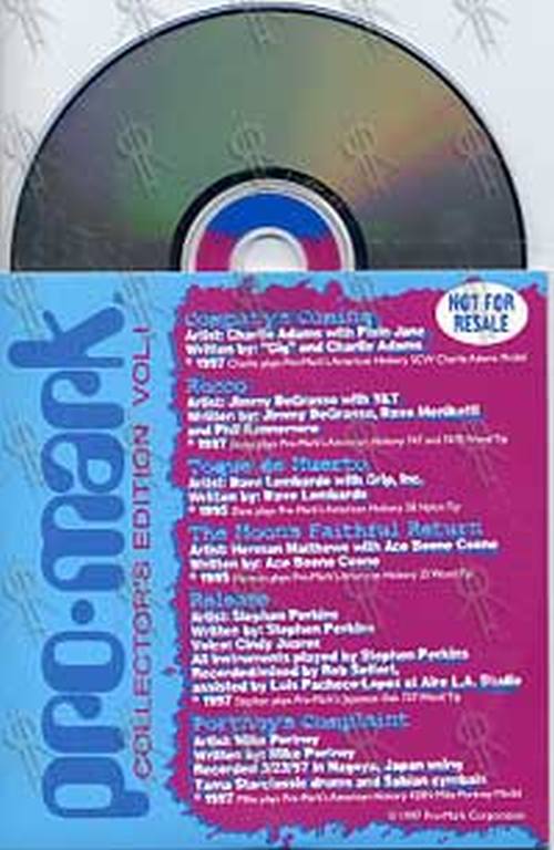 VARIOUS ARTISTS - Pro-Mark: Collector's Edition - Vol. 1 - 2