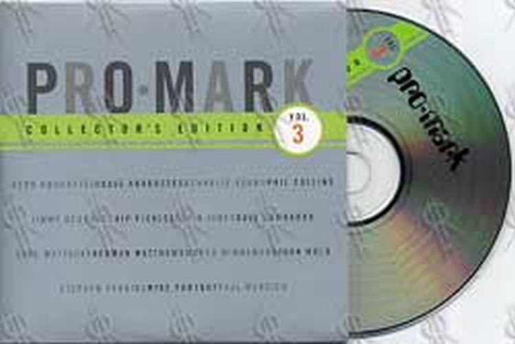 VARIOUS ARTISTS - Pro-Mark: Collector&#39;s Edition - Vol. 3 - 1
