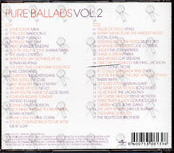 VARIOUS ARTISTS - Pure Ballads Vol. 2 - 2