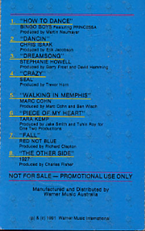 VARIOUS ARTISTS - Rap With Uncle Tobys Wrapps - 2