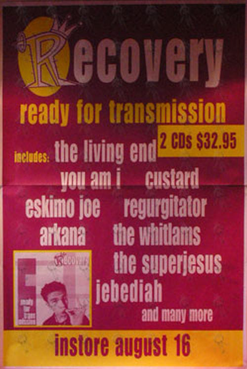 VARIOUS ARTISTS - &#39;Ready For Transmission&#39; Album Promo Poster - 1