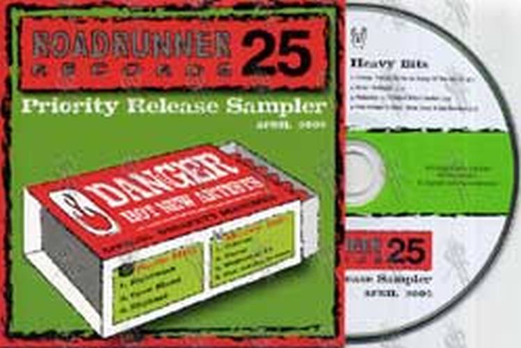 VARIOUS ARTISTS - Roadrunner Records Priority Release Sampler April 2005 - 1
