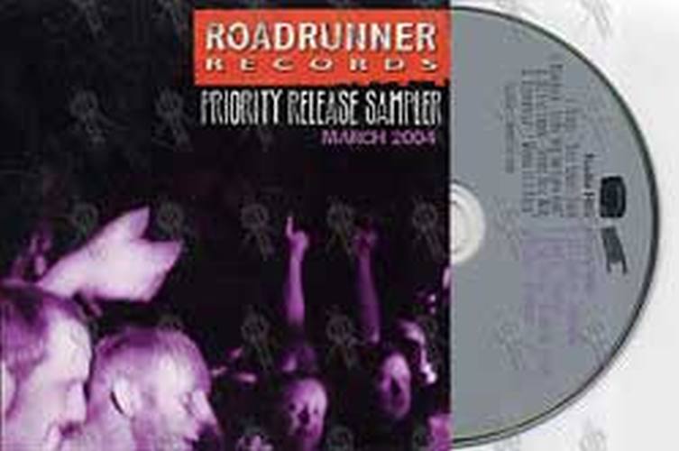 VARIOUS ARTISTS - Roadrunner Records Priority Release Sampler March 2004 - 1