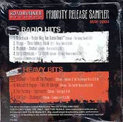 VARIOUS ARTISTS - Roadrunner Records Priority Release Sampler May 2004 - 2