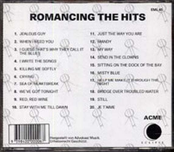 VARIOUS ARTISTS - Romancing The Hits - 2