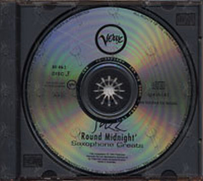 VARIOUS ARTISTS - Saxophone Greats - Jazz 'Round Midnight - 3