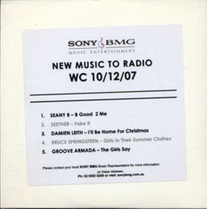 VARIOUS ARTISTS - Sony BMG - New Music To Radio WC 10/12/07 - 2