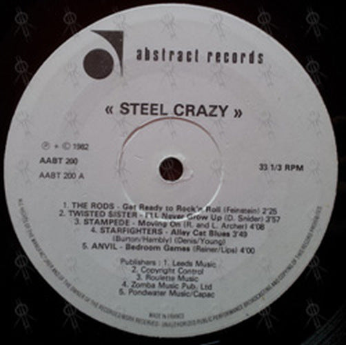 VARIOUS ARTISTS - Steel Crazy - 3