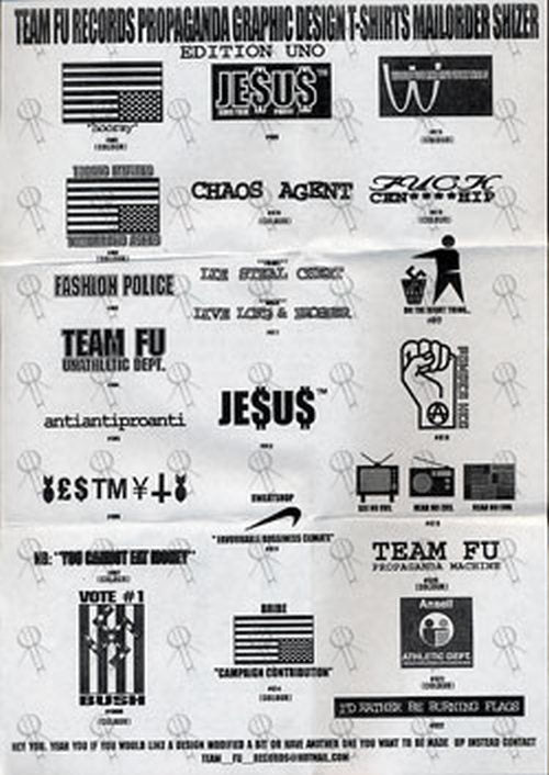 VARIOUS ARTISTS - Team Fu Records Presents New Breed: Australian Punk Rock Sampler - 3